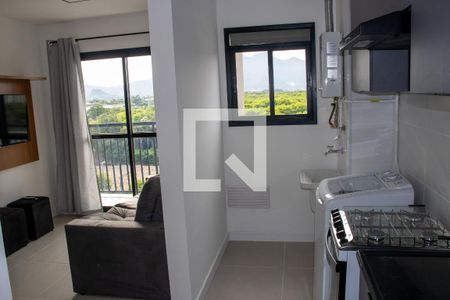 Apartamento para alugar com 36m², 1 quarto e 1 vaga Apartamento para alugar com 36m², 1 quarto e 1 vagaCozinha e Área de Serviço