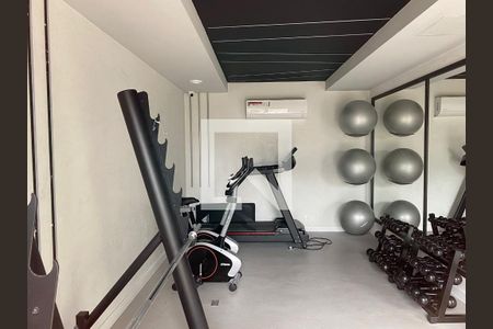 Apartamento para alugar com 36m², 1 quarto e 1 vaga Apartamento para alugar com 36m², 1 quarto e 1 vagaAcademia