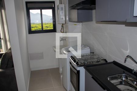 Apartamento para alugar com 36m², 1 quarto e 1 vaga Apartamento para alugar com 36m², 1 quarto e 1 vagaCozinha e Área de Serviço