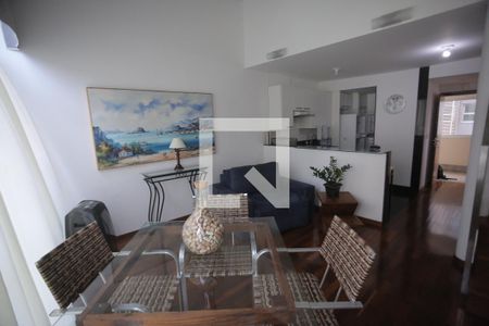 Sala de apartamento à venda com 1 quarto, 78m² em Belvedere, Belo Horizonte