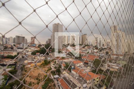 Varanda da Sala - Vista  de apartamento à venda com 2 quartos, 52m² em Vila Firmiano Pinto, São Paulo