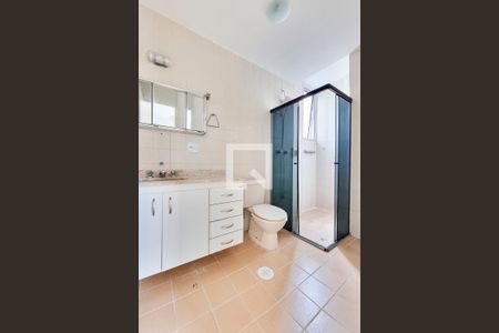 Banheiro da Suíte de apartamento para alugar com 3 quartos, 96m² em Jardim Aquárius, São José dos Campos