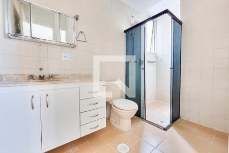 Banheiro da Suíte de apartamento para alugar com 3 quartos, 96m² em Jardim Aquárius, São José dos Campos