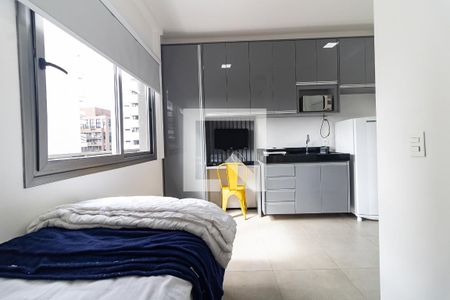 Studio para alugar com 24m², 1 quarto e sem vaga Studio para alugar com 24m², 1 quarto e sem vagaQuarto