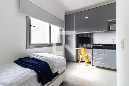 Studio para alugar com 24m², 1 quarto e sem vaga Studio para alugar com 24m², 1 quarto e sem vagaQuarto