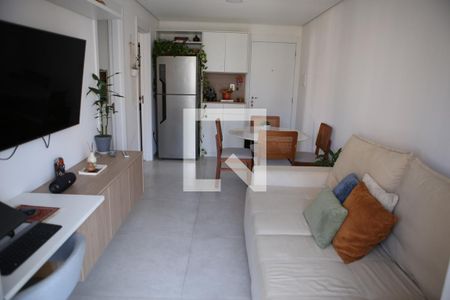 Sala de apartamento à venda com 1 quarto, 41m² em Vila Andrade, São Paulo