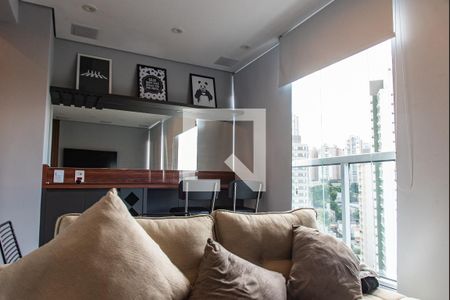 Varanda de apartamento à venda com 1 quarto, 33m² em Vila Mariana, São Paulo