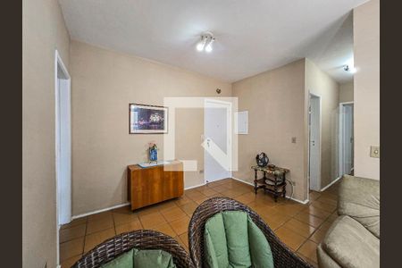 Sala de apartamento para alugar com 2 quartos, 67m² em Enseada, Guarujá