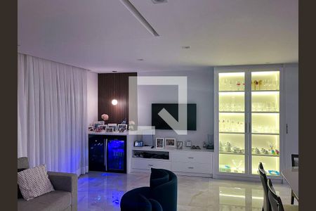 Sala de apartamento à venda com 3 quartos, 108m² em Vila Polopoli, São Paulo