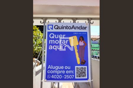 Casa para alugar com 60m², 2 quartos e sem vagaPlaca QuintoAndar instalada na Fachada