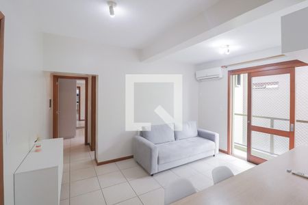 Sala  de apartamento à venda com 1 quarto, 40m² em Centro, São Leopoldo