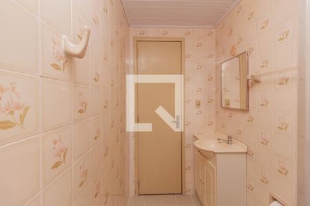 Banheiro de apartamento à venda com 1 quarto, 44m² em Centro, Novo Hamburgo