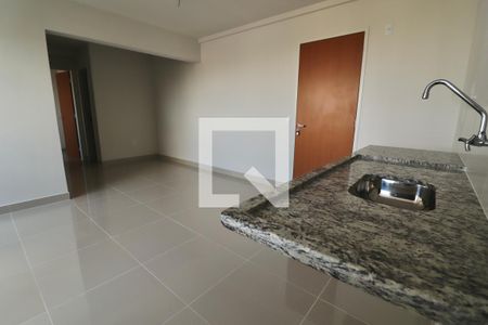Sala/ cozinha de apartamento para alugar com 2 quartos, 56m² em Setor Leste Vila Nova, Goiânia