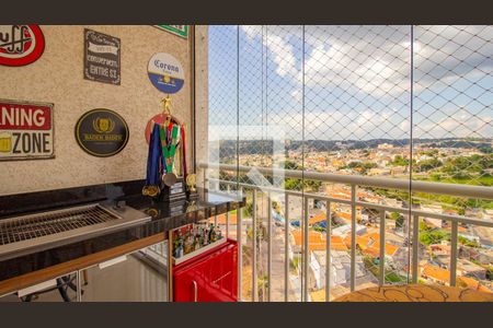 Varanda da Sala de apartamento à venda com 2 quartos, 54m² em Vila Nambi, Jundiaí