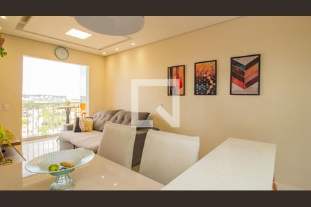 Sala de apartamento à venda com 2 quartos, 54m² em Jardim Shangai, Jundiaí