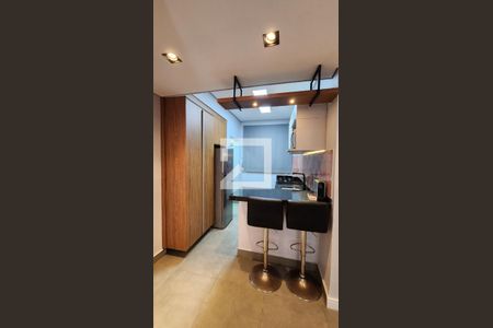 Apartamento para alugar com 39m², 1 quarto e 1 vagaDetalhe da cozinha