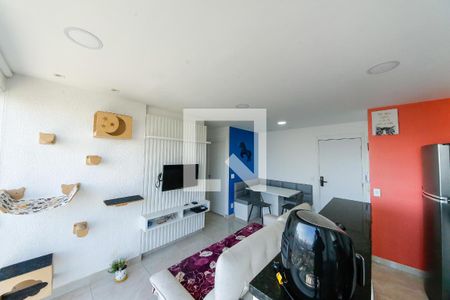 Sala/Cozinha de apartamento para alugar com 2 quartos, 45m² em Vila Prudente, São Paulo