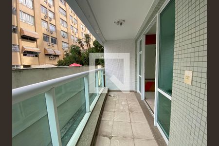 Varanda da Sala de apartamento à venda com 3 quartos, 128m² em Icaraí, Niterói