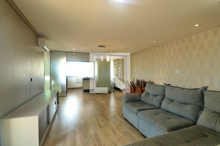 Sala de apartamento para alugar com 3 quartos, 190m² em Campestre, Santo André