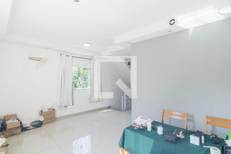 Sala de casa à venda com 3 quartos, 138m² em Vila Valparaiso, Santo André
