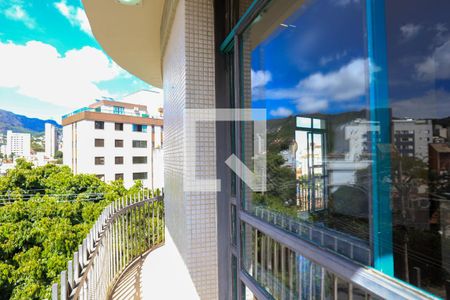 Varanda de apartamento para alugar com 2 quartos, 80m² em Serra, Belo Horizonte