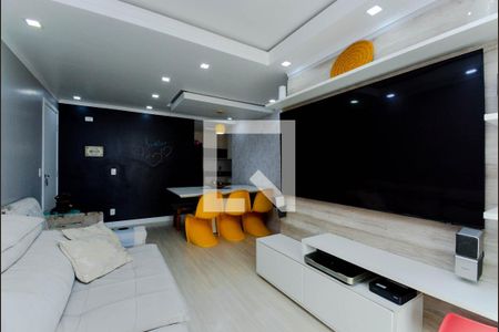 Sala de apartamento à venda com 3 quartos, 76m² em Picanço, Guarulhos