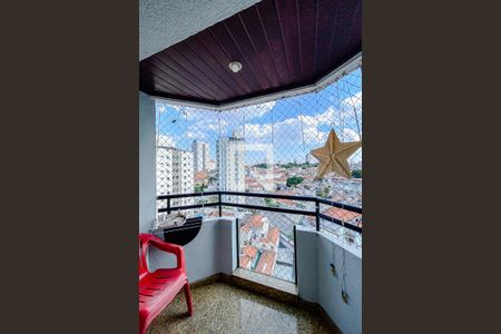 Varanda da Sala de apartamento para alugar com 3 quartos, 90m² em Vila Regente Feijó, São Paulo