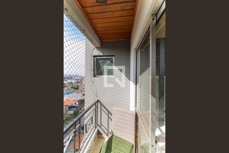 Varanda da Sala de apartamento para alugar com 2 quartos, 63m² em Jardim Monte Alegre, Taboão da Serra