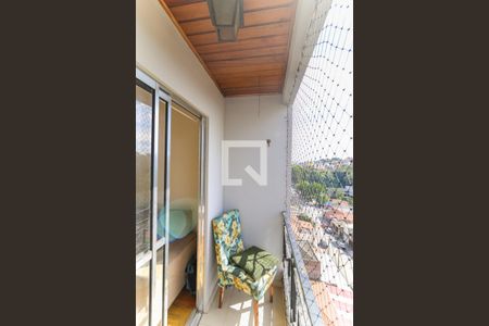 Varanda da Sala de apartamento para alugar com 2 quartos, 63m² em Jardim Monte Alegre, Taboão da Serra