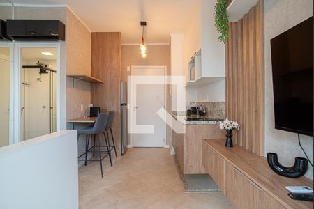 Sala de kitnet/studio para alugar com 1 quarto, 25m² em Bela Vista, São Paulo