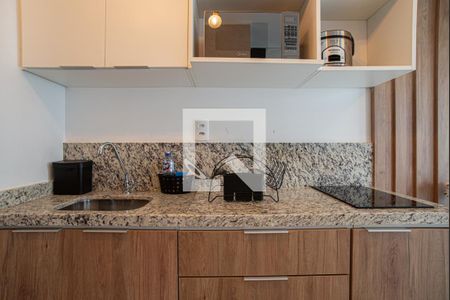 Studio para alugar com 25m², 1 quarto e sem vaga Studio para alugar com 25m², 1 quarto e sem vagaCozinha