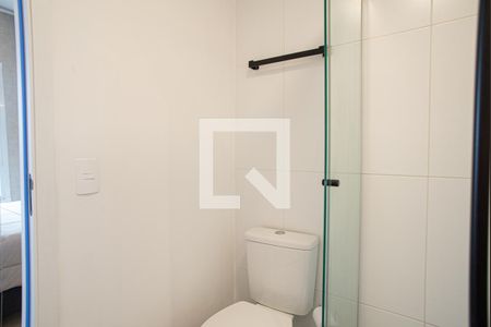 Studio para alugar com 25m², 1 quarto e sem vaga Studio para alugar com 25m², 1 quarto e sem vagaBanheiro