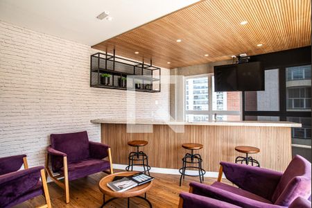 Studio para alugar com 25m², 1 quarto e sem vaga Studio para alugar com 25m², 1 quarto e sem vagaÁrea comum - Espaço Gourmet