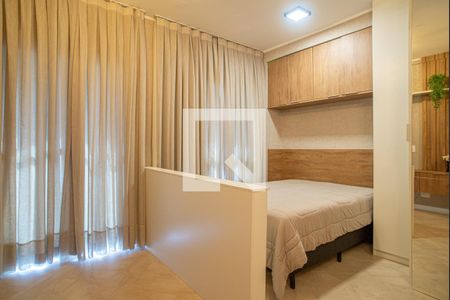 Studio para alugar com 25m², 1 quarto e sem vaga Studio para alugar com 25m², 1 quarto e sem vagaQuarto