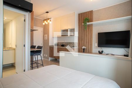 Studio para alugar com 25m², 1 quarto e sem vaga Studio para alugar com 25m², 1 quarto e sem vagaQuarto