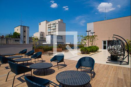 Studio para alugar com 25m², 1 quarto e sem vaga Studio para alugar com 25m², 1 quarto e sem vagaÁrea comum - Terraço
