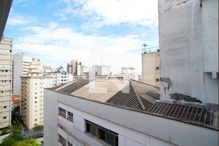 Vista da Varanda da Sala de kitnet/studio para alugar com 1 quarto, 25m² em Bela Vista, São Paulo