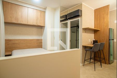 Sala de kitnet/studio para alugar com 1 quarto, 25m² em Bela Vista, São Paulo
