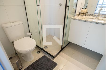 Studio para alugar com 25m², 1 quarto e sem vaga Studio para alugar com 25m², 1 quarto e sem vagaBanheiro