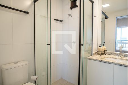 Studio para alugar com 25m², 1 quarto e sem vaga Studio para alugar com 25m², 1 quarto e sem vagaBanheiro