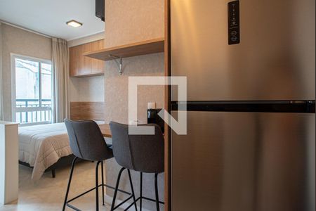 Studio para alugar com 25m², 1 quarto e sem vaga Studio para alugar com 25m², 1 quarto e sem vagaCozinha