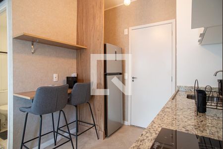 Studio para alugar com 25m², 1 quarto e sem vaga Studio para alugar com 25m², 1 quarto e sem vagaCozinha