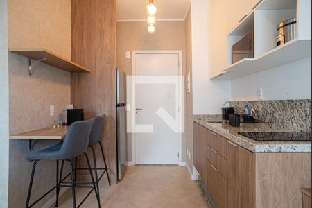 Studio para alugar com 25m², 1 quarto e sem vaga Studio para alugar com 25m², 1 quarto e sem vagaCozinha