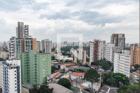 Vista da varanda de apartamento para alugar com 1 quarto, 32m² em Vila Mariana, São Paulo