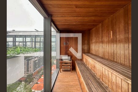 Studio à venda com 42m², 0 quarto e 1 vagaSauna