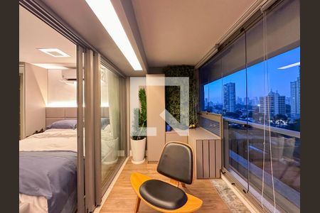 Sacada de kitnet/studio à venda com 0 quarto, 42m² em Brooklin Paulista, São Paulo