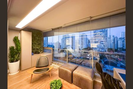 Sacada de kitnet/studio à venda com 0 quarto, 42m² em Brooklin Paulista, São Paulo