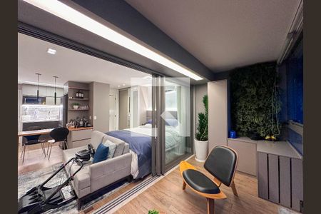 Sacada de kitnet/studio à venda com 0 quarto, 42m² em Brooklin Paulista, São Paulo