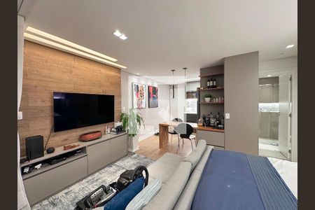 Quarto/Sala de kitnet/studio à venda com 0 quarto, 42m² em Brooklin Paulista, São Paulo