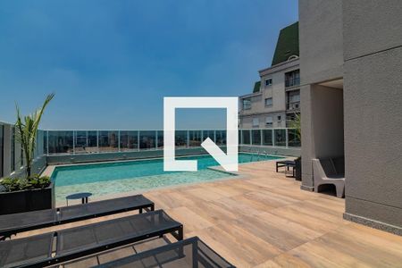 Studio à venda com 27m², 1 quarto e sem vagaPiscina
